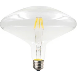 Λάμπα Led Filament Zyro Σε Διάφανο Γυαλί Ε27 6W 690lm 2700K 230V/Ac Ντιμαριζόμενη Diolamp