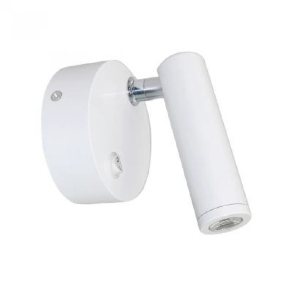 LED Φωτιστικό Επιτοίχιο 3W 230V Σε Λευκό Χρώμα INYOKA ACA