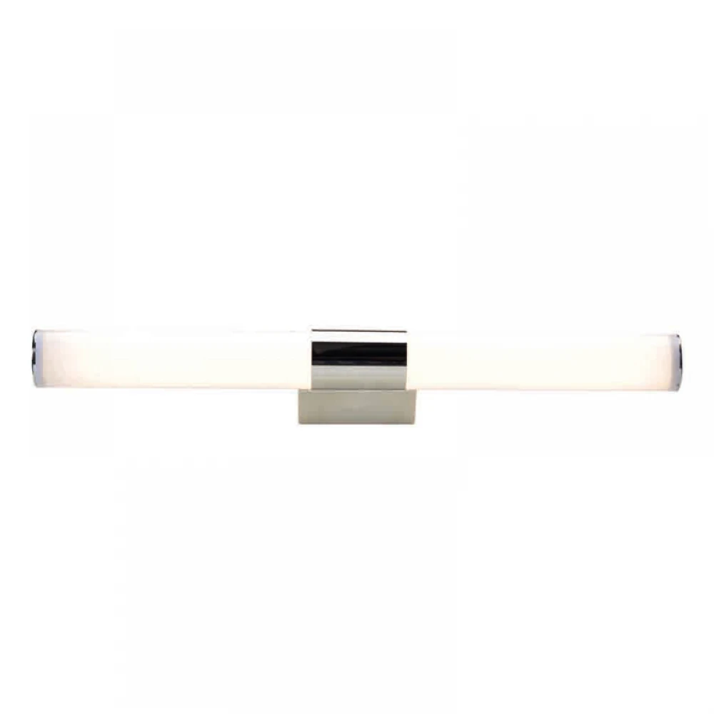 Επίτοιχο Φωτιστικό 13W Σε Χρώμιο Με Λευκό Ακρυλικό Γυαλί IP44 