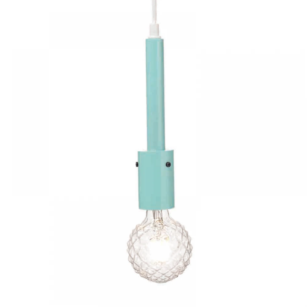 Μεταλλικό Κρεμαστό Φωτιστικό Με Ντουι Μέντα Ø50 1xE27 PRIMO ACA