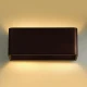 LED COB 6W Επίτοιχο Φωτιστικό Σποτ Απόχρωση Ξύλου 250x100  2xLED
