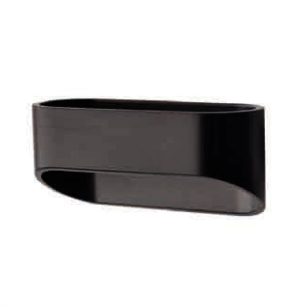 LED COB 6W Επίτοιχο Φωτιστικό Σποτ Σε Μαύρο Χρώμα 160x75 IP20 2xLED 