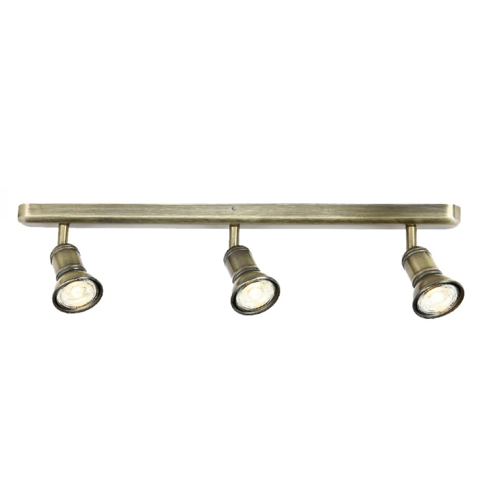 Vintage Επίτοιχο Σποτ Σε Διάφορα Χρώματα IP20 3xGU10