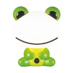 Παιδικό Πλαστικό Φωτιστικό Πορτατίφ Σε Σχέδιο Βατραχάκι 1xE27