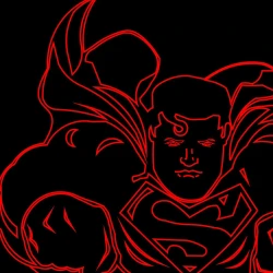 LED Φωτιστικό Χαραγμένο Plexiglass Με Σχέδιο Superman Με Διακόπτη ON/OFF AlphaLed LED Φωτιστικό Χαραγμένο Plexiglass Με Σχέδιο Superman Με Διακόπτη ON/OFF AlphaLed