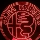 LED Φωτιστικό Χαραγμένο Plexiglass Με Σχέδιο Auto Alfa Romeo Με Διακόπτη ON/OFF AlphaLed