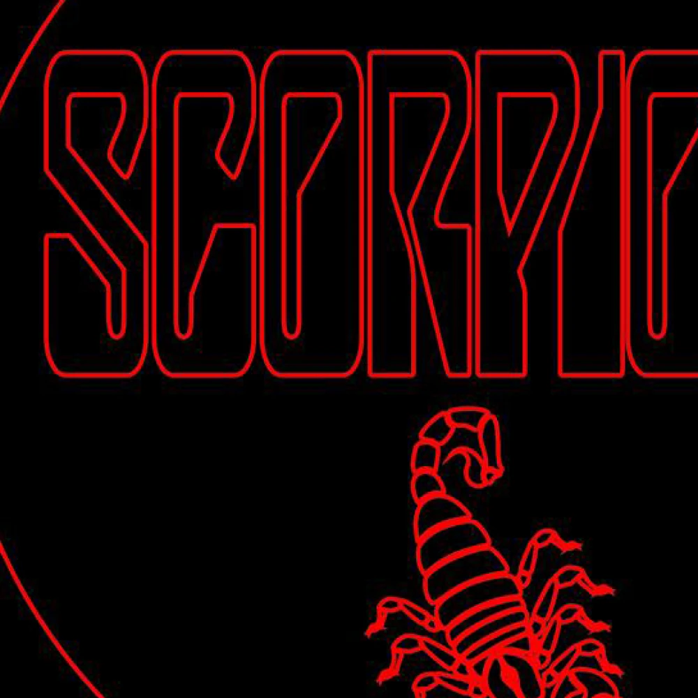 LED Φωτιστικό Χαραγμένο Plexiglass Με Σχέδιο Scorpions Με Διακόπτη ON/OFF AlphaLed