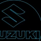 LED Φωτιστικό Χαραγμένο Plexiglass Με Σχέδιο Auto Suzuki Με Διακόπτη ON/OFF AlphaLed