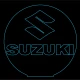 LED Φωτιστικό Χαραγμένο Plexiglass Με Σχέδιο Auto Suzuki Με Διακόπτη ON/OFF AlphaLed