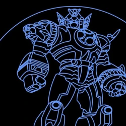 LED Φωτιστικό Χαραγμένο Plexiglass Με Σχέδιο Transformers Με Διακόπτη ON/OFF AlphaLed LED Φωτιστικό Χαραγμένο Plexiglass Με Σχέδιο Transformers Με Διακόπτη ON/OFF AlphaLed