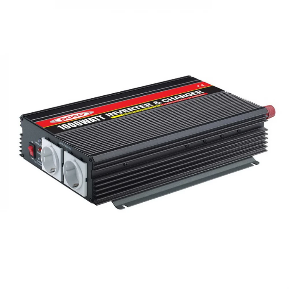 Αντιστροφέας Ρεύματος Με 2 Σούκο 24V DC Σε 230V AC 1200VA PS-1200-24 Amarad