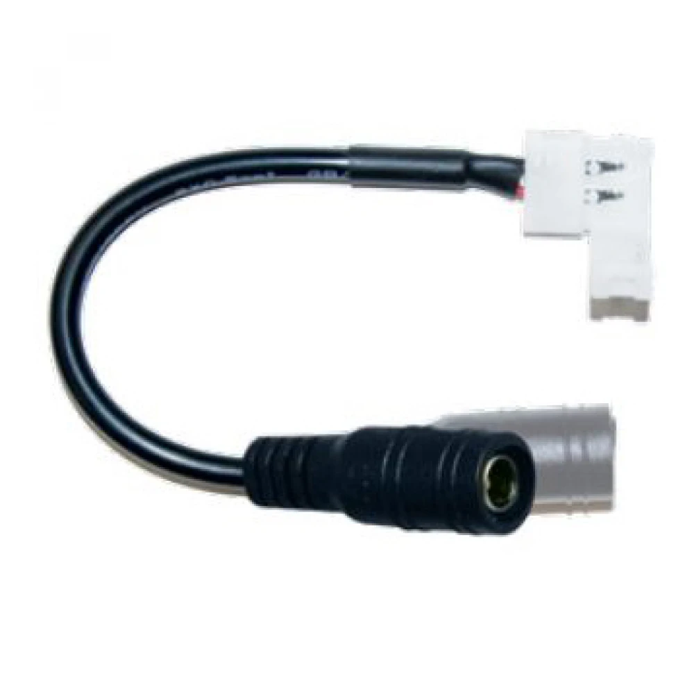 Adaptor Για Ταινίες Led 5050 Μονού Χρώματος Με Καλώδιο Αρσενικό DC 5,5X2,1 LED-CABLE ADAPTOR Amarad