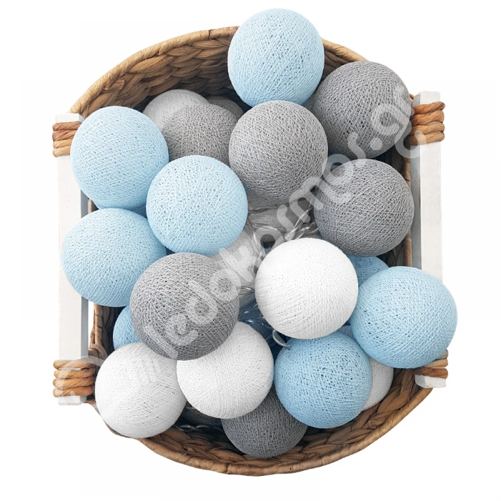 Έτοιμη Διακοσμητική Γιρλάντα Beelights Με Φωτάκια Σε Χρωματισμούς Bluewave DIMMABLE