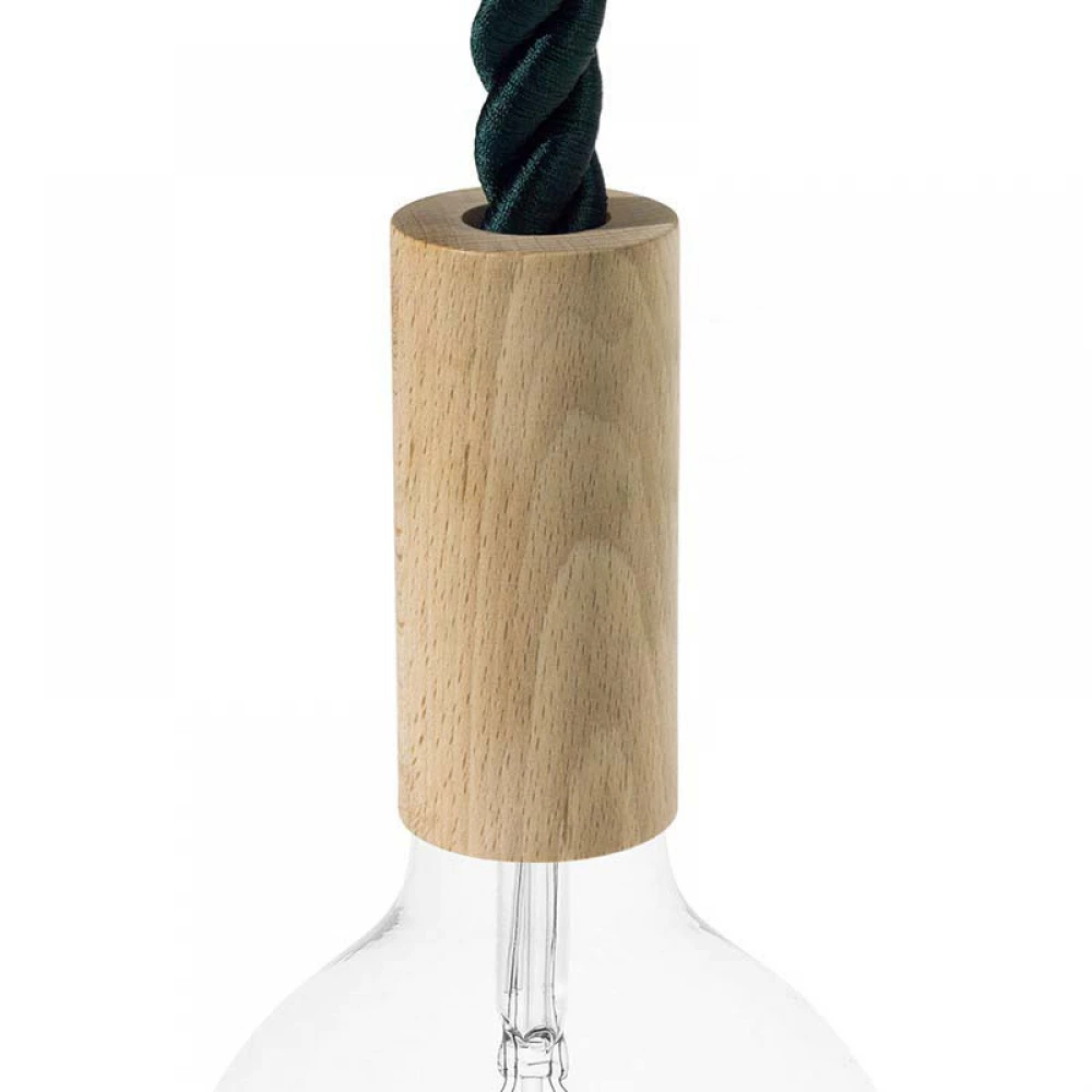 Ξύλινο Ντουί Ε27 Για Τριχιά Σε Τρία Μεγέθη Creative Cables