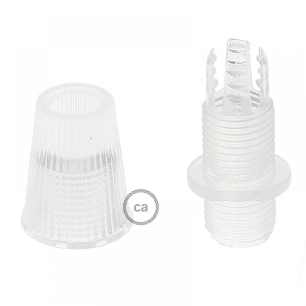 Στηρίγμα Καλωδίου Για Ροζέτα Διάφανες Creative Cables