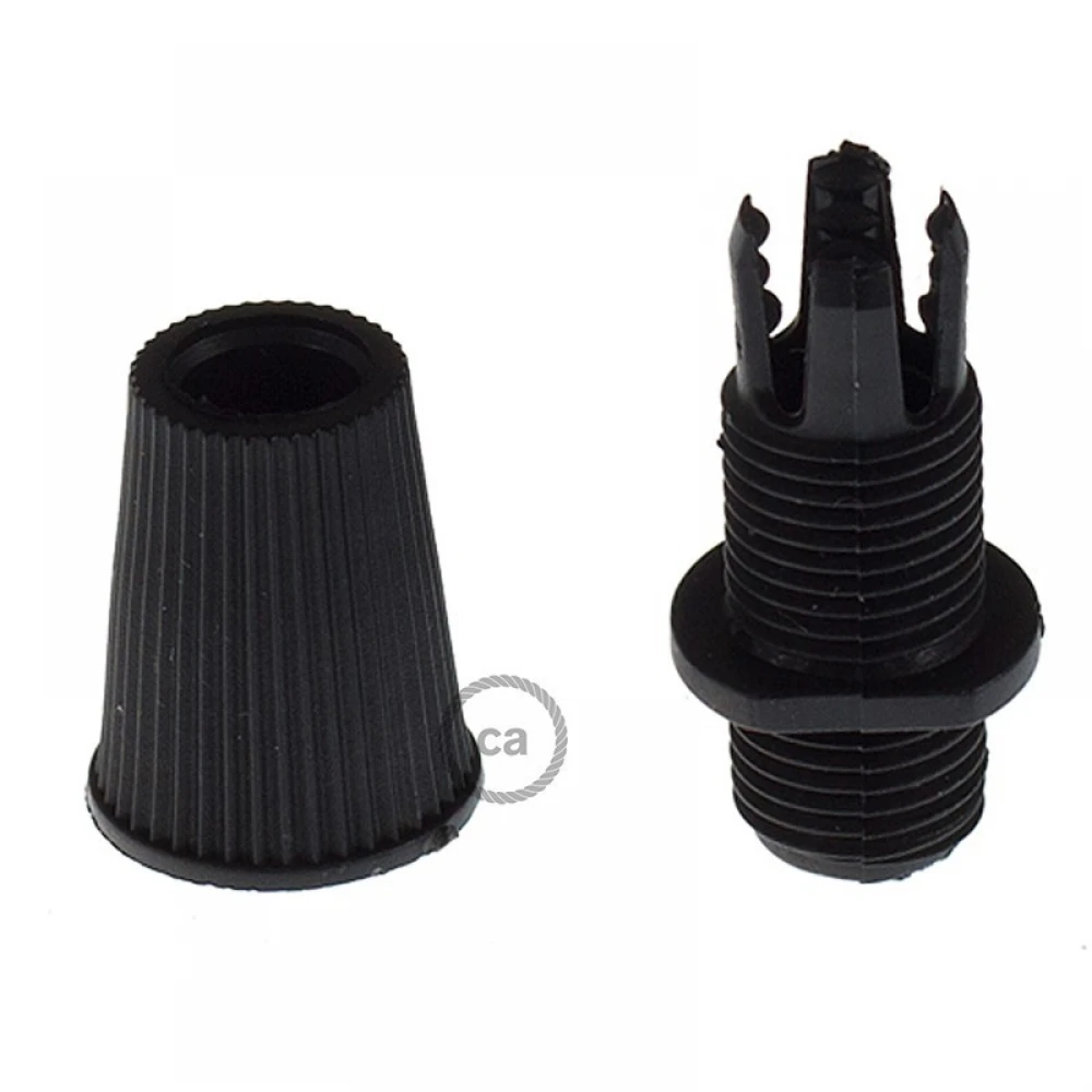 Στηρίγμα Καλωδίου Για Ροζέτα Μαύρο Creative Cables