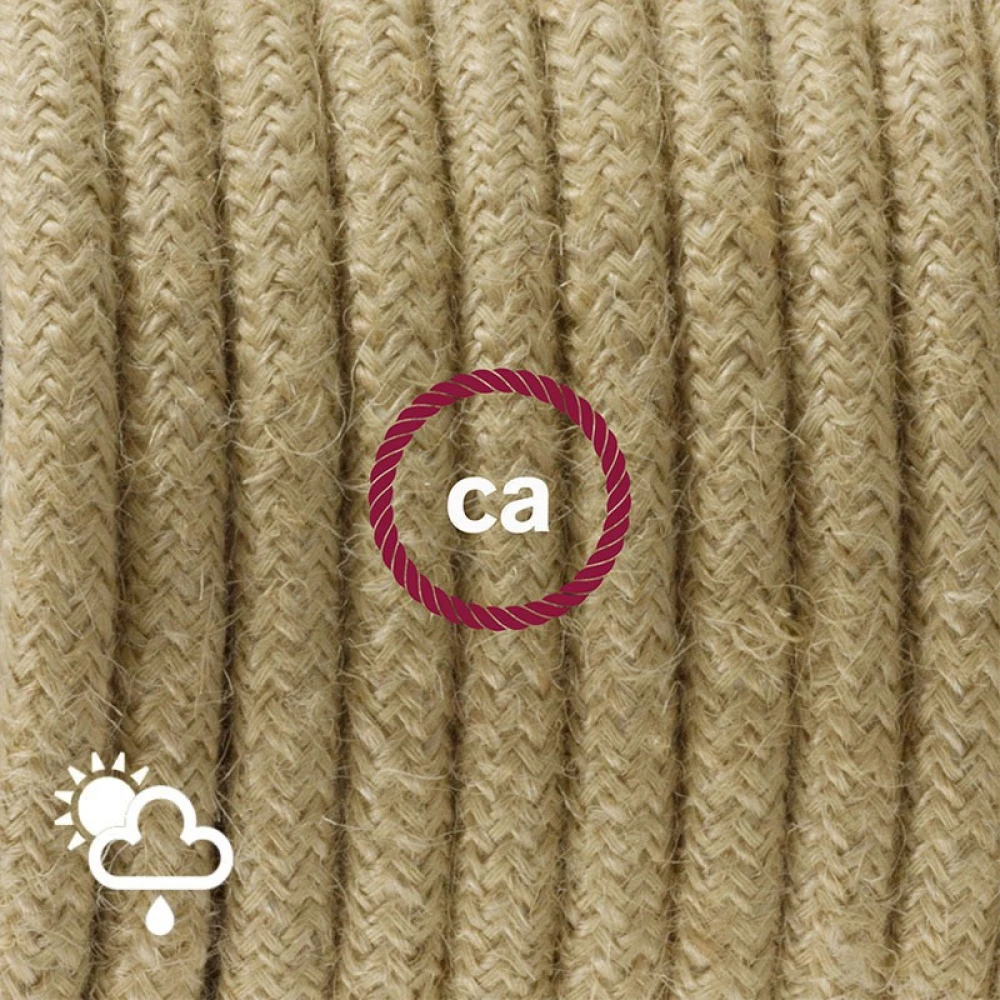 Στρογγυλό Υφασμάτινο Καλώδιο Εξωτερικής Χρήσης SN06 - Τριχιά Creative-Cables