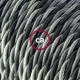 Στριφτό Υφασμάτινο Καλώδιο TG07 - Orleans Creative Cables