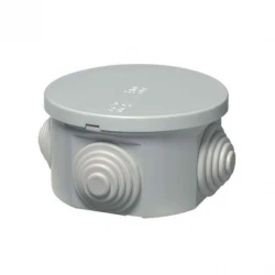 Κουτί Διακλάδωσης Με Στυπιοθλίπτες IP44 Φ80x40 400C2 Elettrocanali