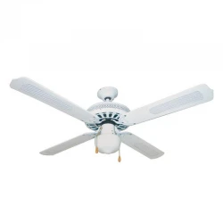 Ανεμιστήρας Οροφής Φ120 60W ΛΕΥΚΟΣ 1XE27 Eurolamp