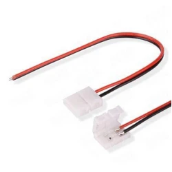 Φις Ταινίας LED Connector 2 Καναλιών 3528 (4,8W) 12V/24V DC Eurolamp