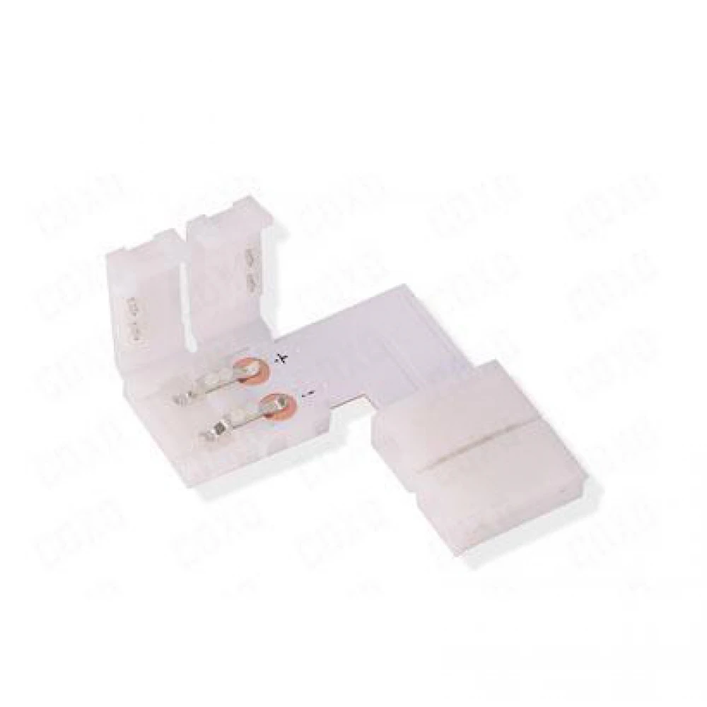Γωνία 2 Επαφών 5050 (7,2-14,4W) 12V/24V DC Eurolamp