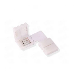 Γωνία 4 Επαφών RGB 5050 (7,2-14,4W) 12V/24V DC Eurolamp