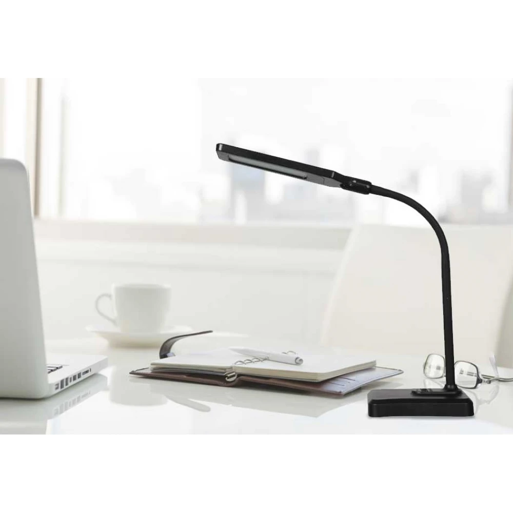 Φωτιστικό Γραφείου LED 6W Και Εφεδρικός Φωτισμος Με Θύρα USB Σε Διάφορα Χρώματα Eurolamp