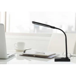 Φωτιστικό Γραφείου LED 6W Και Εφεδρικός Φωτισμος Με Θύρα USB Σε Διάφορα Χρώματα Eurolamp