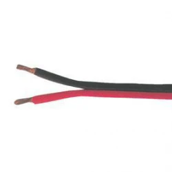 Καλώδιο Ηχείων 2x0.50mm Κόκκινο-Μαύρο Χαλκός OD4 HAI TOP ELECTRONIC