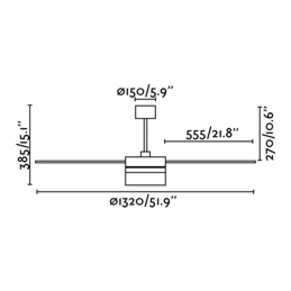 Ανεμιστήρας Με Bluetooth Ηχείο Με Ατσάλινο Μοτέρ Και MDF Λεπίδες LED 12W ICE LED SPEAKER FARO