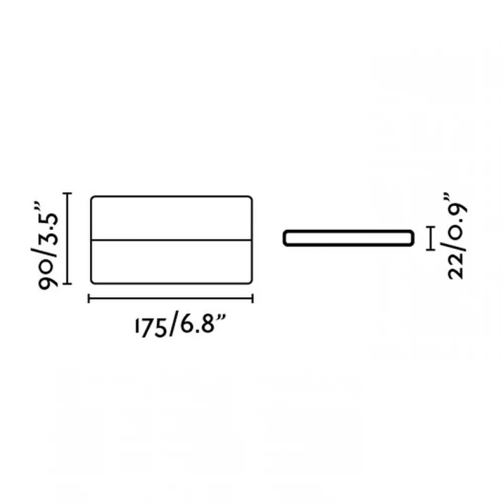LED Εξωτερική Απλίκα 12W Αλουμινίου Σε Λευκό Χρώμα ADAY FARO