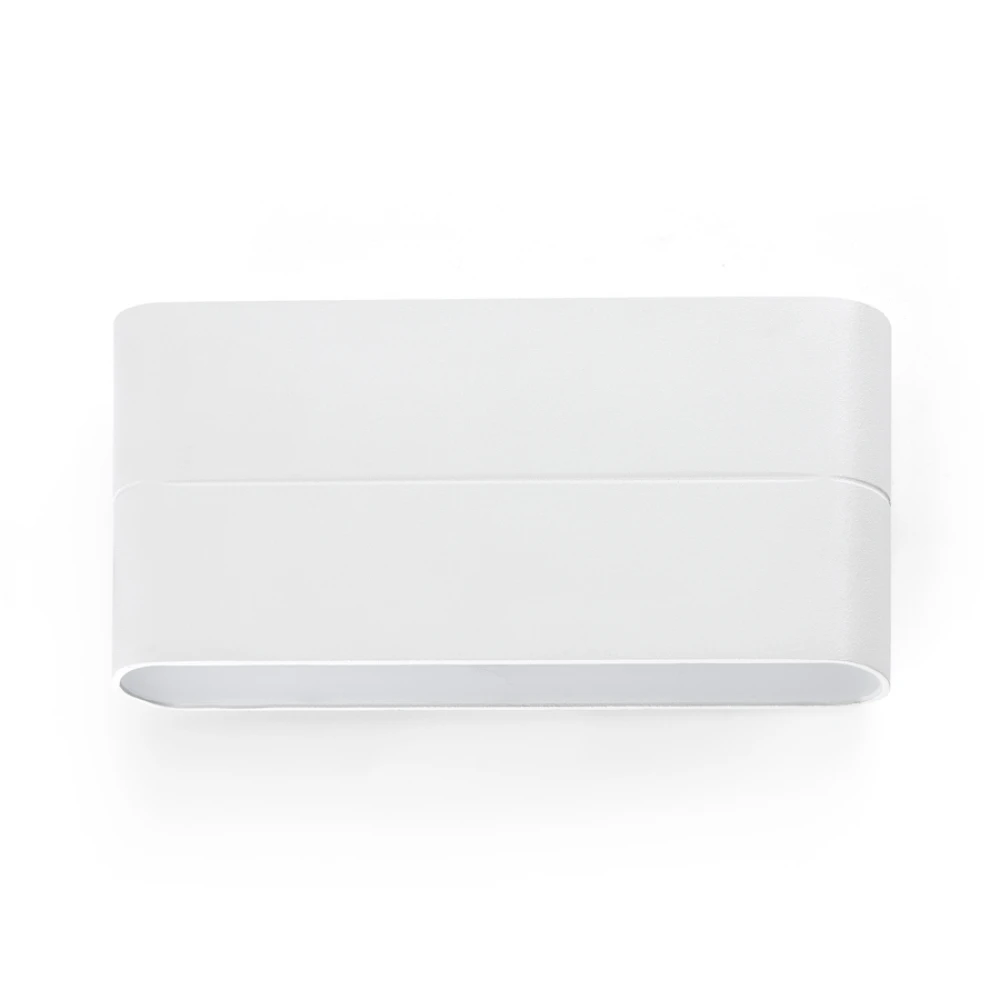 LED Εξωτερική Απλίκα 12W Αλουμινίου Σε Λευκό Χρώμα ADAY FARO