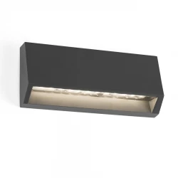 LED Εξωτερικό Επιτοίχιο Φωτιστικό 3W Από ABS Και Διάφανο Διαχύτη W:158 MUST FARO