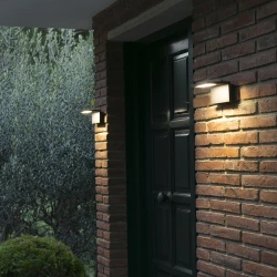LED Εξωτερική Απλίκα 6W SMD Αλουμίνιο Με Οπάλ Διαχύτη ELE FARO
