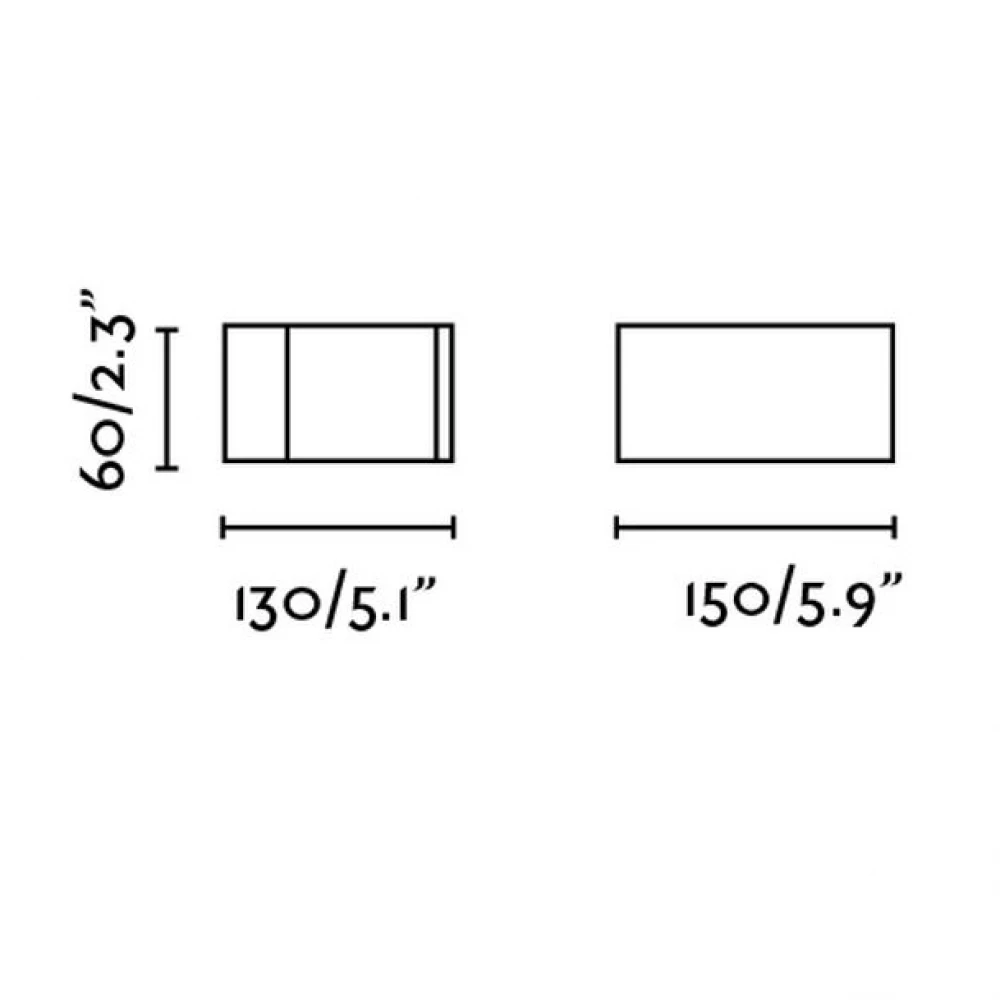 LED Απλίκα 8W Αλουμινίου Με Οπάλ Κάλυμμα Εξωτερικού Χώρου ALP FARO
