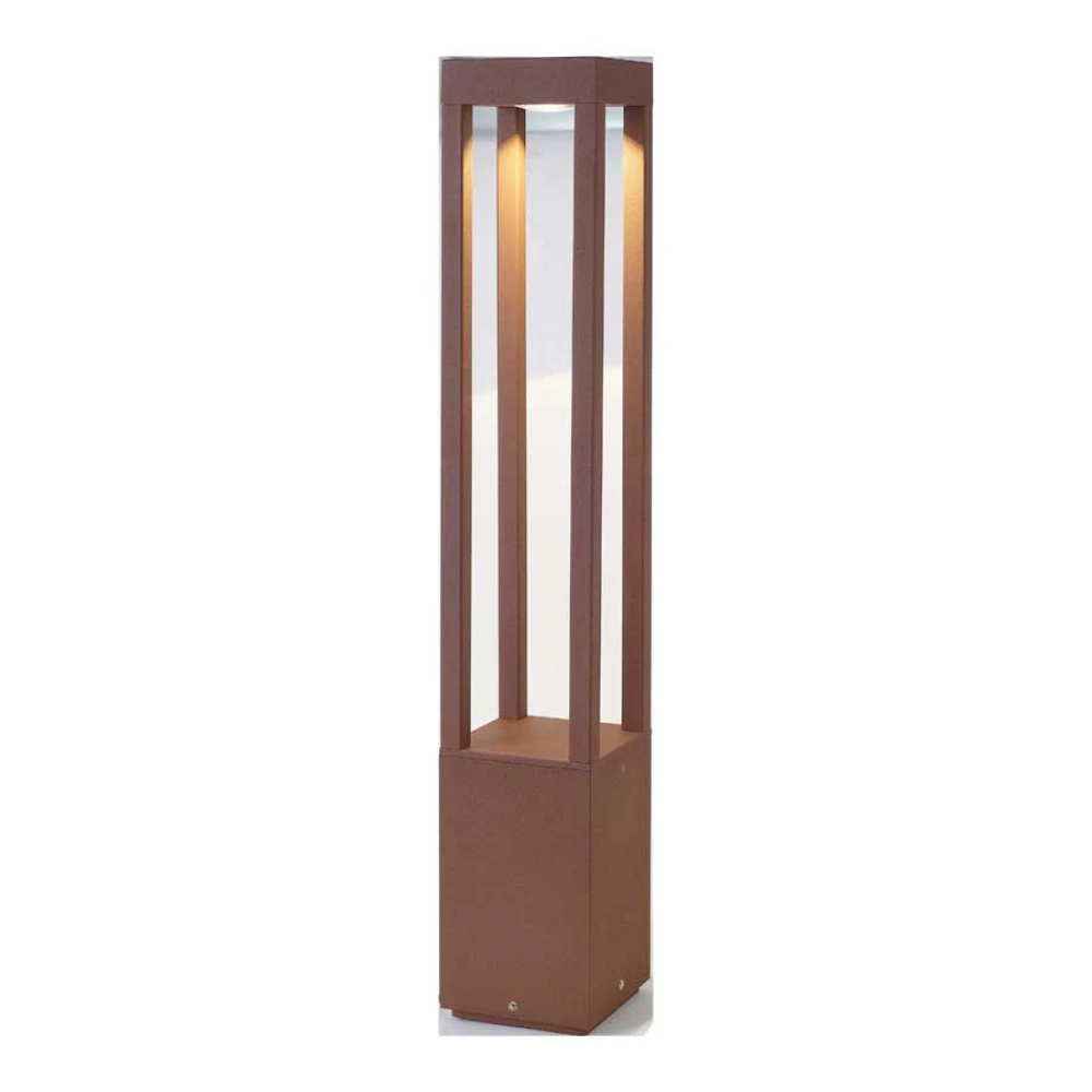 LED Εξωτερικό Φωτιστικό Κολωνάκι 10W COB Αλουμινίου Σε Δύο Χρώματα H:650 AGRA FARO - Μοντέρνο φωτιστικό κολωνάκι για φωτισμό εξωτερικών χώρων, κατασκευασμένο&nbsp;από χυτό αλουμίνιο με γυάλινο διάφανο διαχύτη.