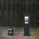 LED Εξωτερικό Φωτιστικό Κολωνάκι 8W SMD Αλουμινίου Με Οπάλ Διαχύτη H205 NAYA FARO