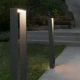 LED Φωτιστικό Κολωνάκι 8W Αλουμινίου Με Οπάλ Κάλυμμα Εξωτερικού Χώρου H500 ALP FARO