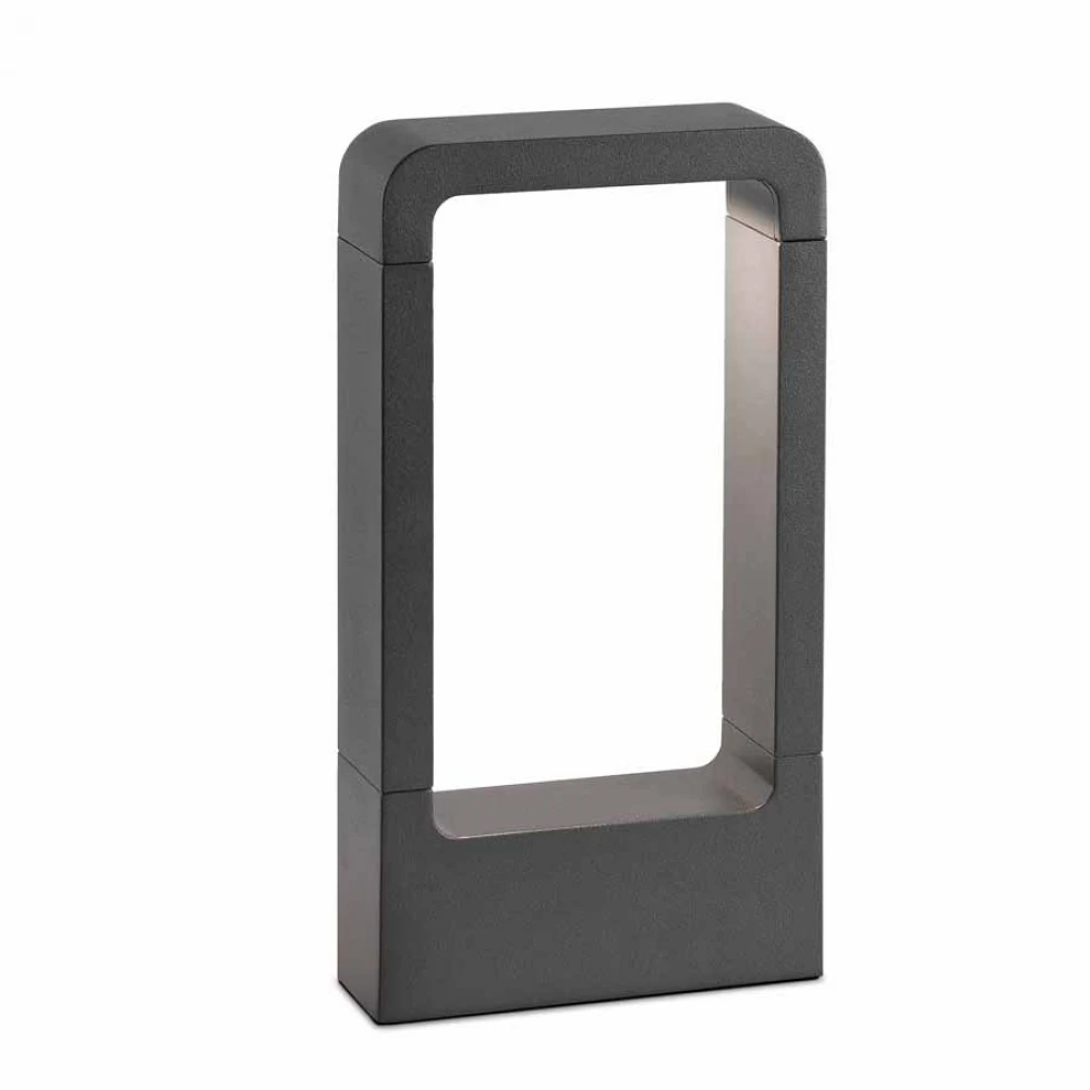 LED Εξωτερικό Φωτιστικό Κολωνάκι 5W COB Αλουμινίου Με Διάφανο Γυάλινο Κάλυμμα H:300 DAS FARO - Η σειρά φωτιστικών DAS έχει σχεδιαστεί για φωτισμό εξωτερικών χώρων, η οποία διαθέτει τεχνολογία LED.