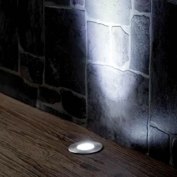 LED Εξωτερικό Χωνευτό Φωτιστικό 2W SMD 24Vdc Από Ανοξείδωτο Χάλυβα Και Αλουμίνιο CROSBY FARO 