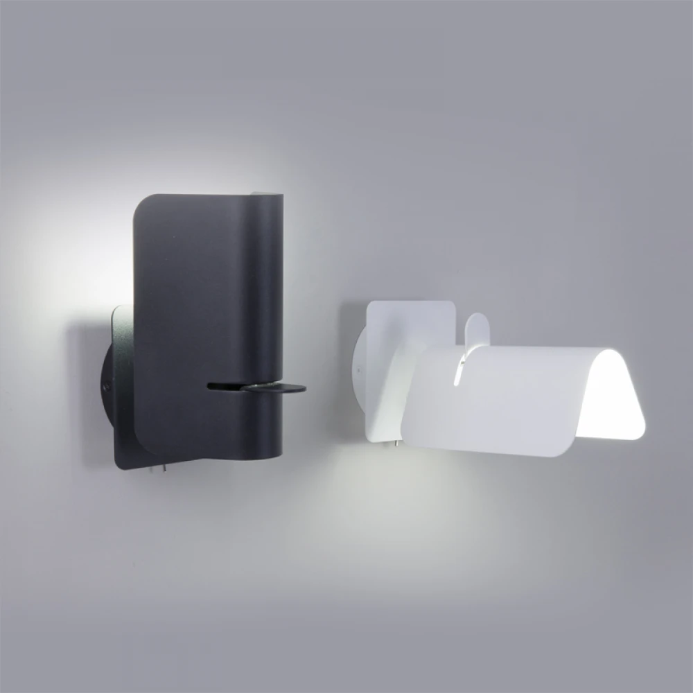 Μεταλλικό Επίτοιχο Φωτιστικό Σε Λευκό Χρώμα 1xE27 SMILE FARO