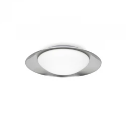 LED Μεταλλικό Φωτιστικό Οροφής 15W Σε Σιέλ Χρώμα Ø390 1xG9 SIDE FARO