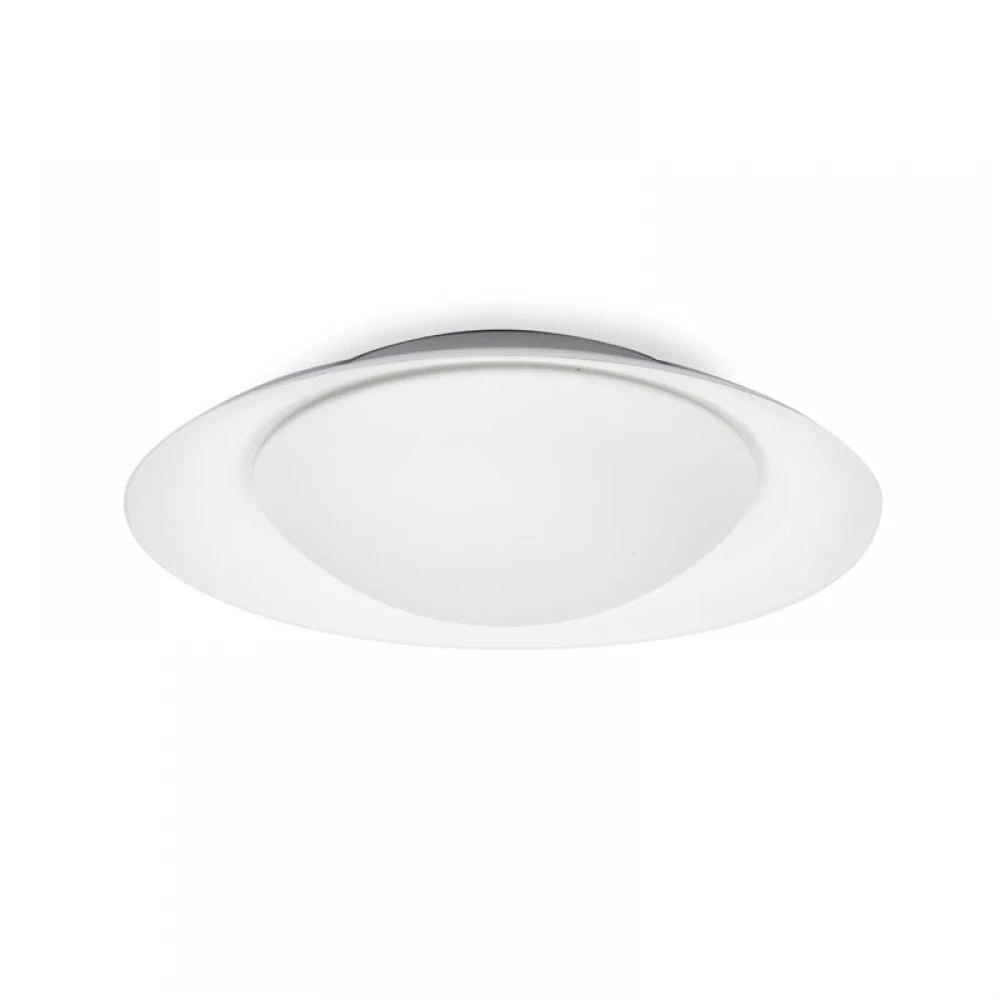LED Μεταλλικό Φωτιστικό Οροφής 2015W Σε Λευκό Χρώμα Ø450 1xG9 SIDE FARO