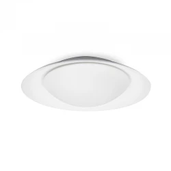 LED Μεταλλικό Φωτιστικό Οροφής 2015W Σε Λευκό Χρώμα Ø450 1xG9 SIDE FARO