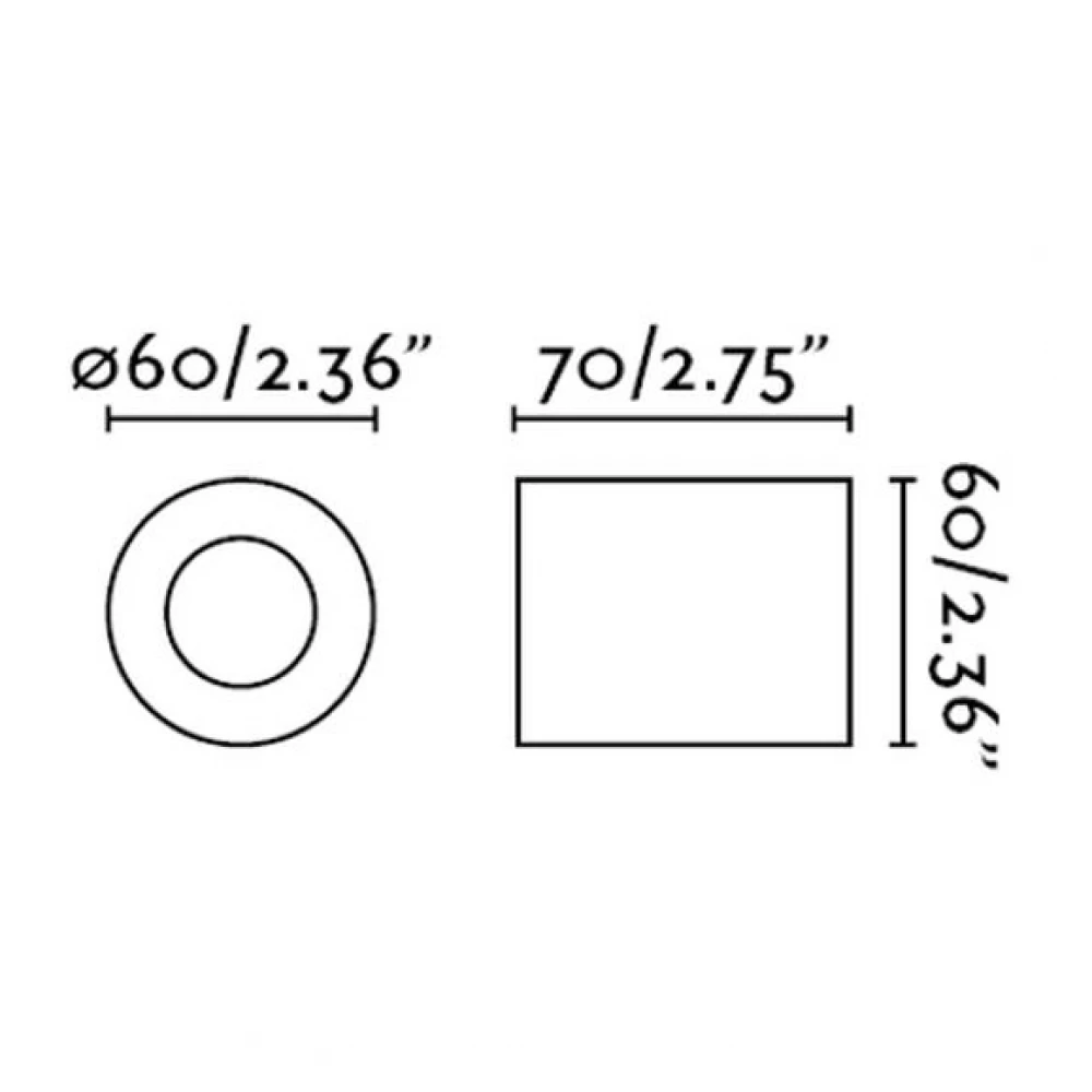 Επίτοιχο Φωτιστικό Αλουμινίου Σε Σατινέ Χρυσό Χρώμα 1xE27 TEN FARO