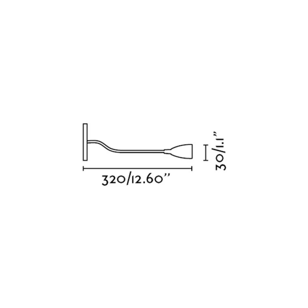 LED Επίτοιχο Φωτιστικό Χωνευτό Αλουμινίου 3W 150Lm Loke FARO