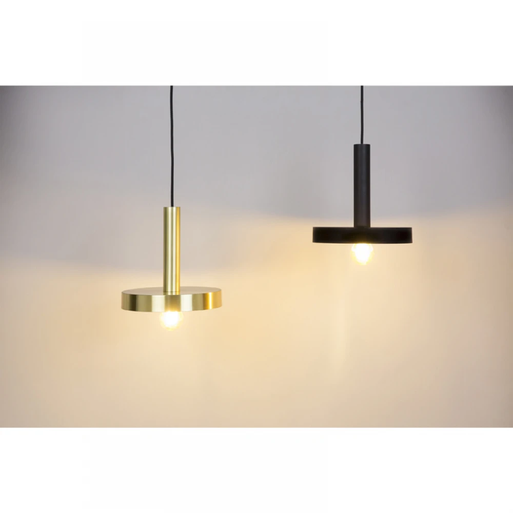 Κρεμαστό Φωτιστικό Αλουμινίου Σε Χρυσό Χρώμα 1xE27 WHIZZ FARO