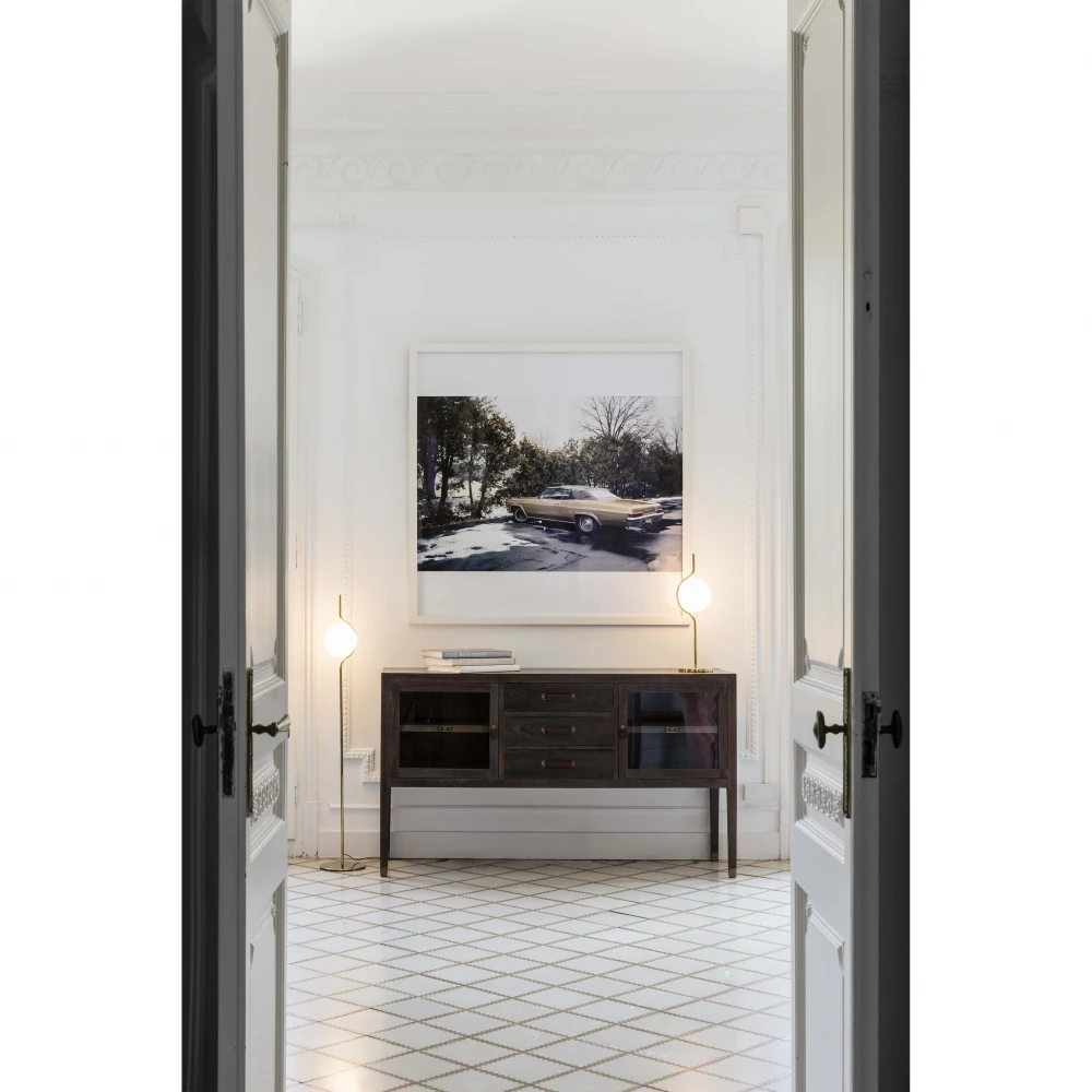 LE VITA Επιδαπέδιο Χρυσό Φωτιστικό Dimmable FARO