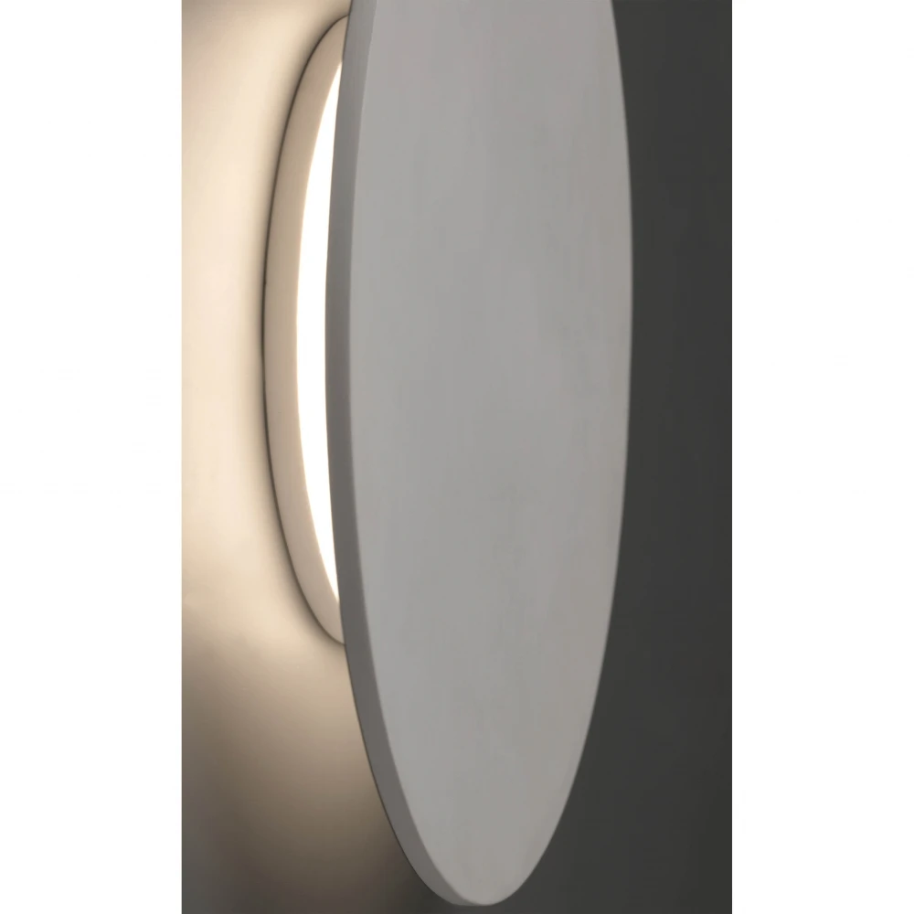 LUNA LED Λευκό Επιτοίχιο Φωτιστικό FARO